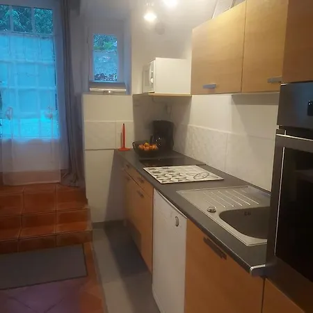 度假居 Penty Typique Kercab Dans Un Ancien Moulin 普洛默迪耶尔恩