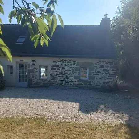 度假居 Penty Typique Kercab Dans Un Ancien Moulin 普洛默迪耶尔恩